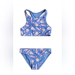 Roxy Maillot De Bain Lorem Crop Top Two-Piece Bikini-SIZE 2